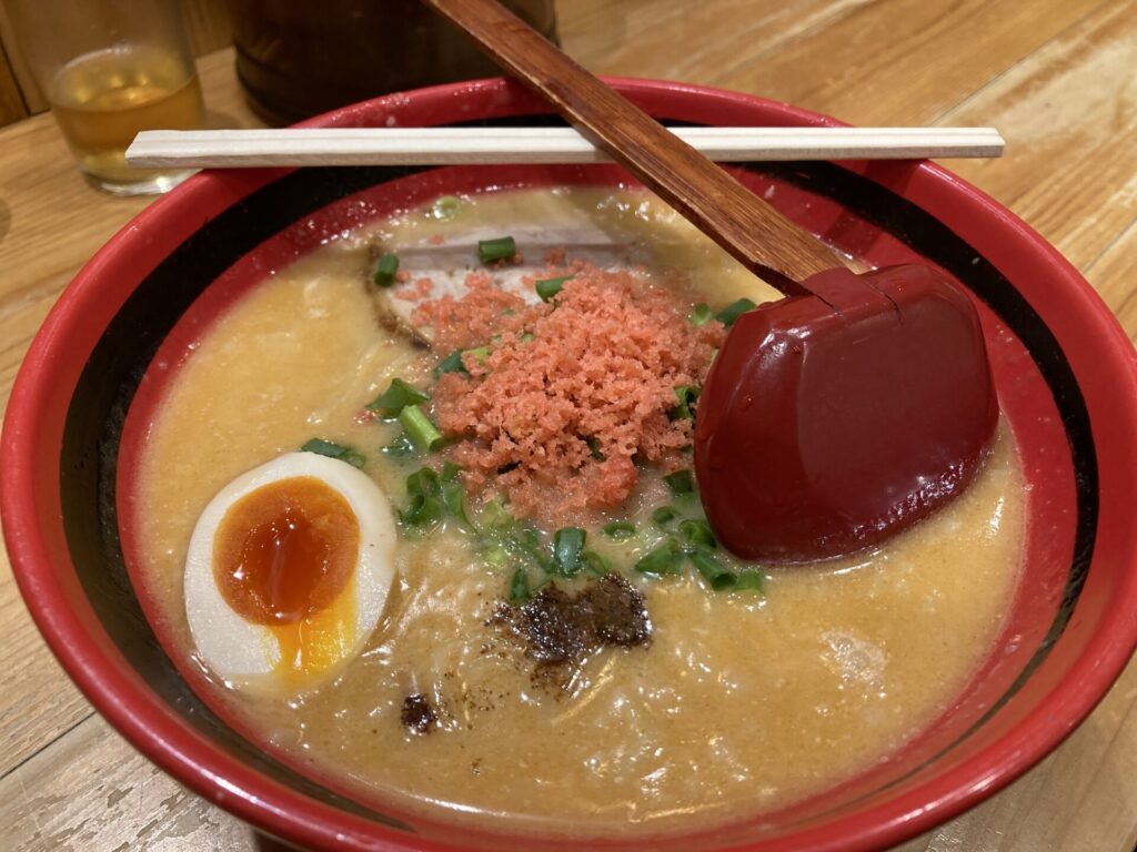 えびそば一幻八重洲地下街店：そのままえびしお（細麺）