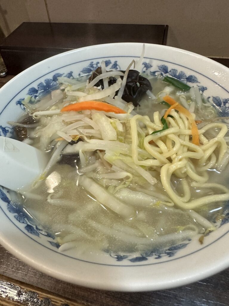 中太のストレート麺