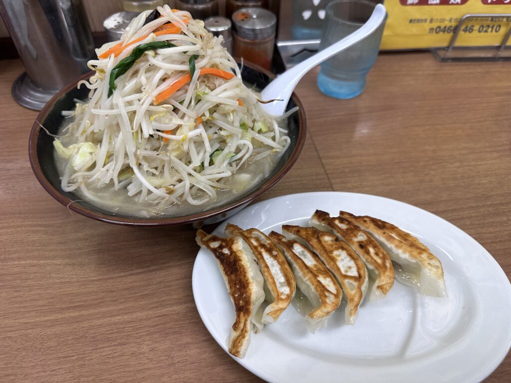 らーめんまるとも：タンメンと餃子